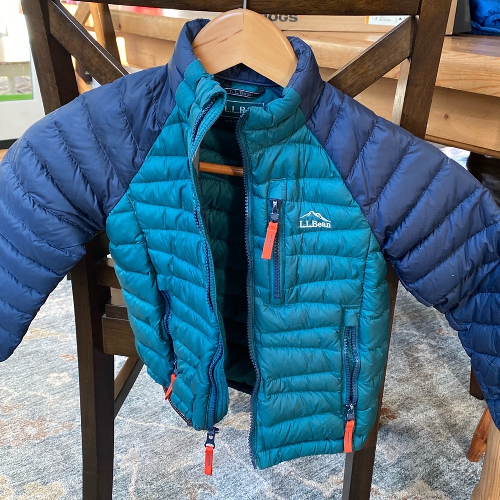 Llbean down coat